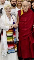 Loredana Groza și Dalai Lama, împreună în Tibet. “Mi-a dat o misiune”