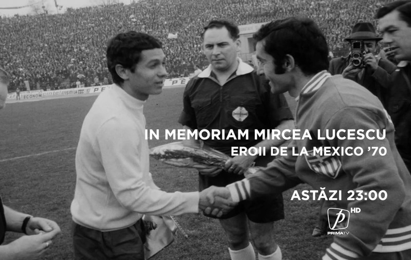 Mircea Lucescu, omagiat de Prima Sport și Prima TV: programe speciale și documentarul „Eroii de la Mexico ’70”