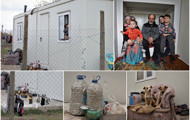 REPORTAJ. Viața chinuită a unei familii cu cinci copii, care s-a mutat din grajd în container: „Primăria nu ne dă hârtie să ne legăm la curent”. De ce i-a lăsat și fără ajutorul social