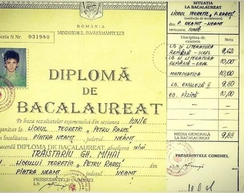 Ce note a luat la examenul de bacalaureat Mihai Trăistariu: „Chiar în perioada asta”