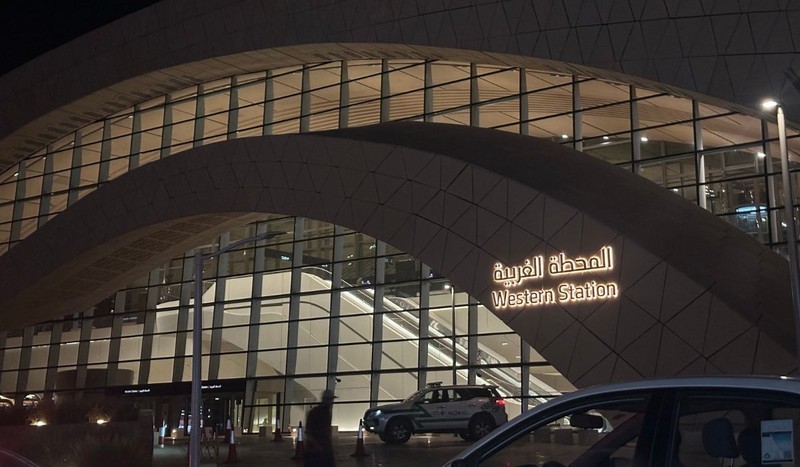 Stația de metrou Western Station, Riad, Arabia Saudită. Sursă foto: Shutterstock