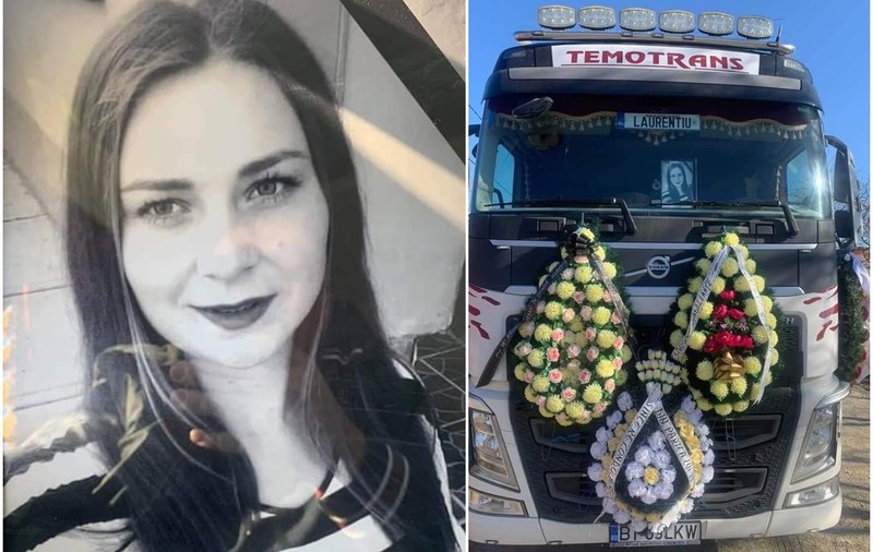 Șoferiță de TIR răpusă de COVID la o lună după ce născuse. Cătălina avea 24 de ani