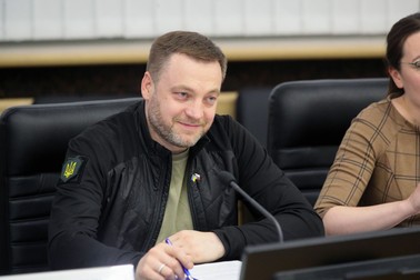 Denis Monastirski, ministru de interne al Ucrainei Foto: Hepta