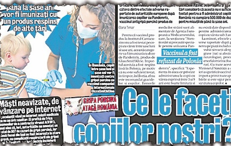 Copiii mici rămân nevaccinaţi