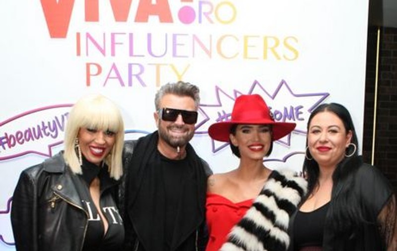 GALERIE FOTO/ VIVA Influencers Party 2018: lumini, baloane aurii, lume bună și ...voie bună!