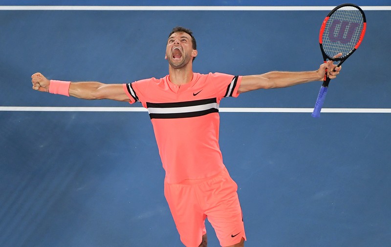 Grigor Dimitrov s-a calificat în sferturile de finală la Australian Open. Bulgarul l-a învins pe Nick Kyrgios