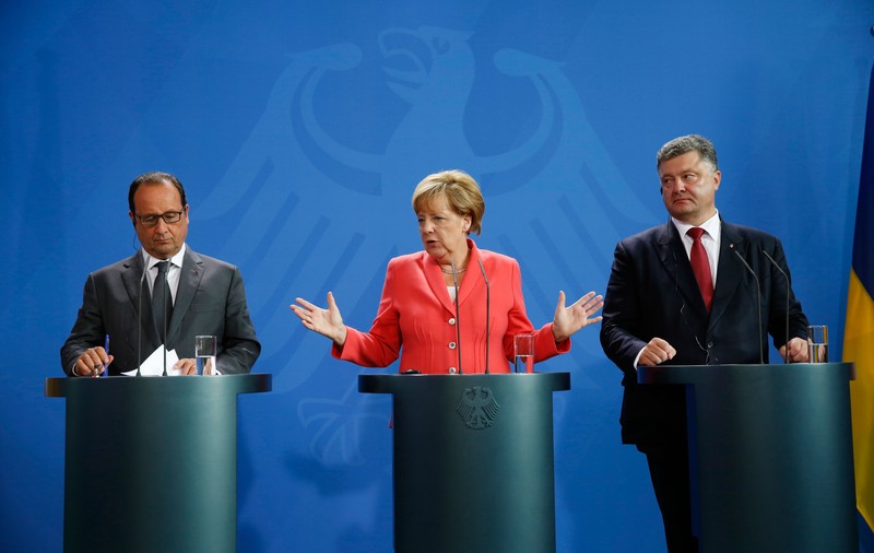 Germania și Franța, acuzate de șeful Dumei de Stat pentru eșecul planului de pace din Donbas. „Trebuie să plătească despăgubiri”