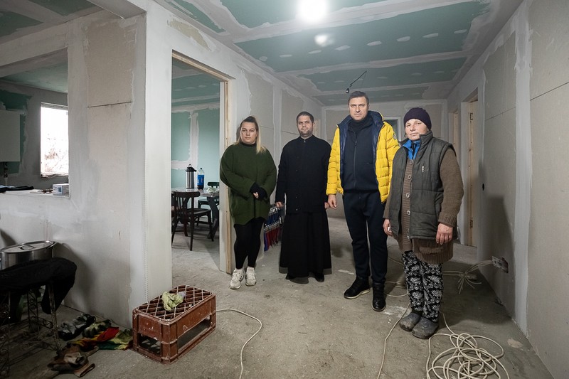 După o lună și o săptămână, e din nou lumină în casa familiei Dinu, din Vasilați