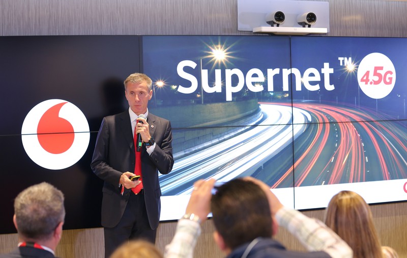 Vodafone lansează serviciul Supernet 4.5G, o punte către tehnologia 5G