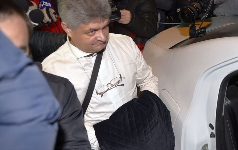Florin Secureanu, ridicat de acasă de polițiștii din Jibou. Va fi încarcerat la Penitenciarul Satu Mare