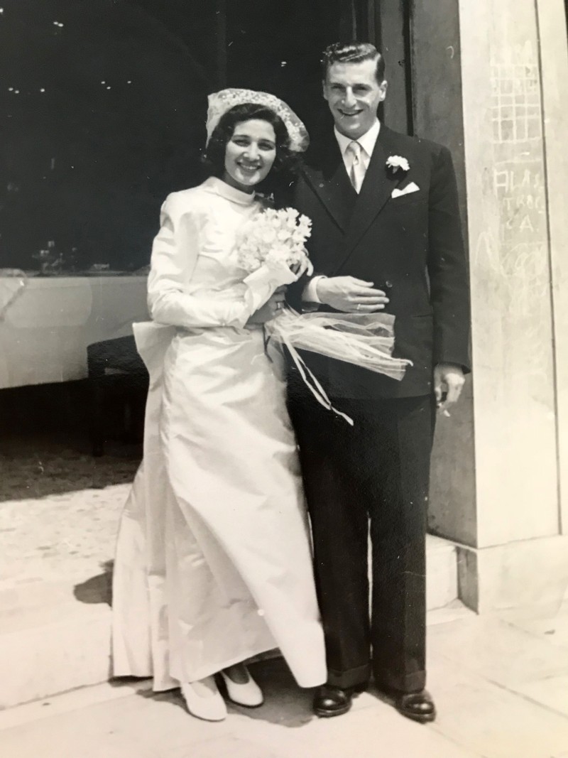 BNPS.co.uk (01202 558833)?Pic: MarkEzra/BNPS British Army Captain Peter Ezra married Gabriella in Venice in 1949. Brighton nonagenarian Gabriella Ezra(91) has finally been recognised for her wartime heroics... The extraordinary story of how a teenage girl saved an entire village from being executed by the Nazis has come to light after she finally received a gallantry award nearly 74 years later. Fearless Gabriella Ezra, 91, who lives in Brighton, Sussex, intervened to stop her father Luigi and 37 other inhabitants of a rural village in her native Italy from being massacred by a firing squad during the chaotic last days of WW2. She has now been awarded an Italian Star of Italy medal after her son Mark wrote to the Italian embassy to make them aware of her remarkable actions on the morning April 28, 1945. Gabriella, who was 17 years old at the time, chased after a German officer and pleaded with him to show mercy to the villagers of Capella di Scorze, near Venice, who had been rounded up and locked in a cowshed. The Germans were after retribution following an attack on their men by Italian partisans which had left several of them wounded. ***EXCLUSIVE***