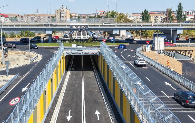 S-au deschis două noi pasaje rutiere și unul pietonal în Oradea, pe DN 79: Investiție de peste 74,5 de milioane de lei