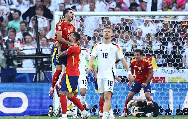 Spania a eliminat Germania în sferturile de finală de la Euro 2024. Țara gazdă, învinsă de un gol înscris în minutul 119