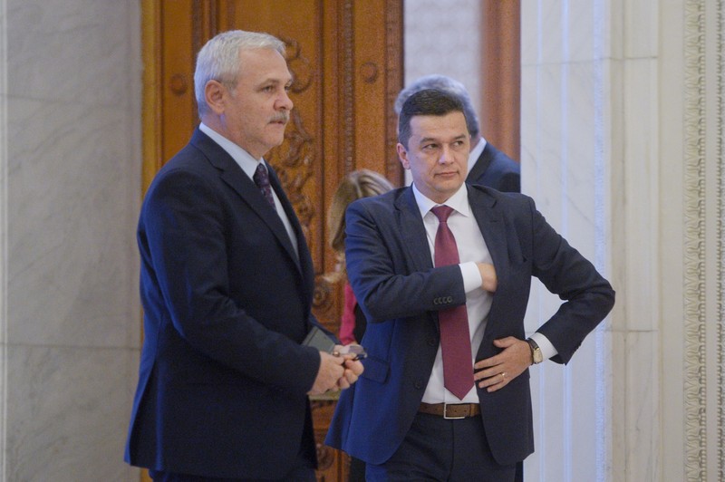 Liviu Dragnea (stânga), alături de Sorin Grindeanu | Foto: Hepta