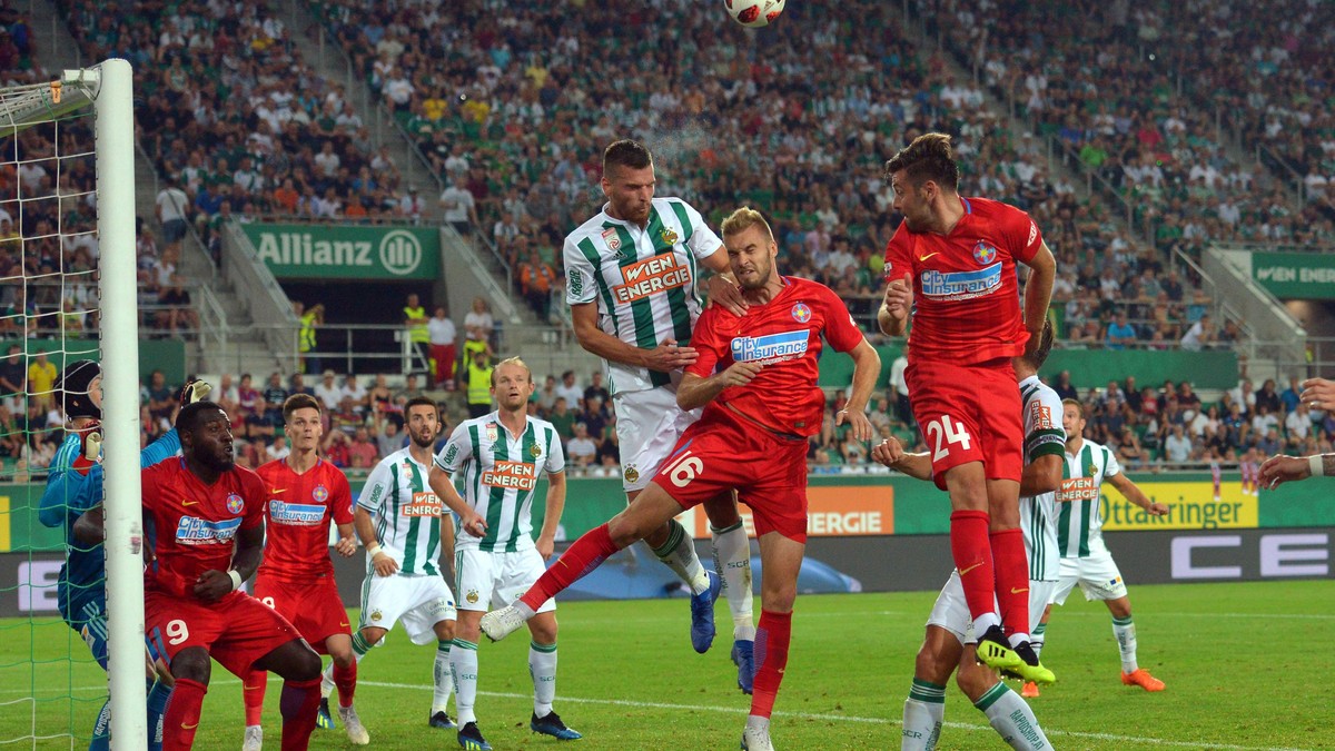 Rapid Viena - FCSB, în play-off-ul Ligii Europa