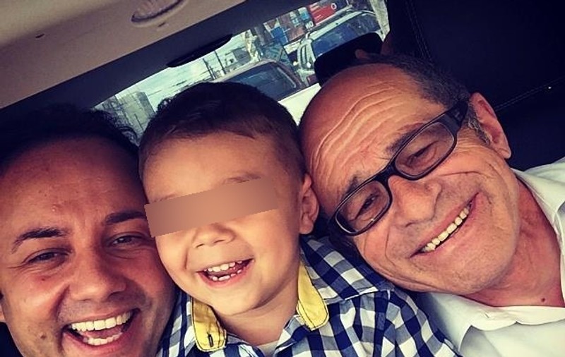 Cătălin Măruţă, SELFIE cu tatăl şi fiul! Uite cât de fericiţi sunt