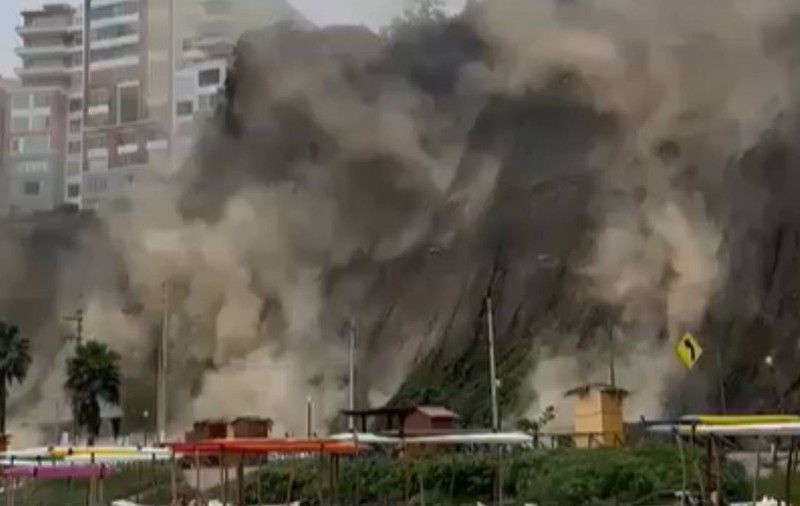 Momentul producerii cutremurului cu magnitudinea 5,6 în Peru: un bărbat a murit sub dărâmături, cel puțin 36 de răniți