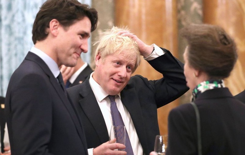 VIDEO | Trudeau, Macron și Boris Johnson, surprinși în timp ce par că râd pe seama lui Trump