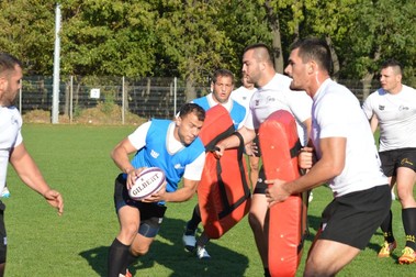 Lupii au pregătit cu atenție disputa cu Stade Francais / Foto: Marian Burlacu