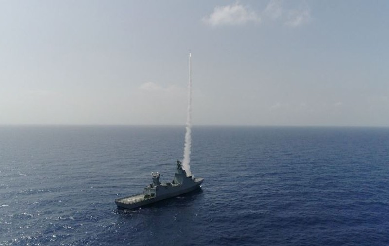 Israelul a folosit pentru prima oară versiunea navală a sistemului de apărare Iron Dome
