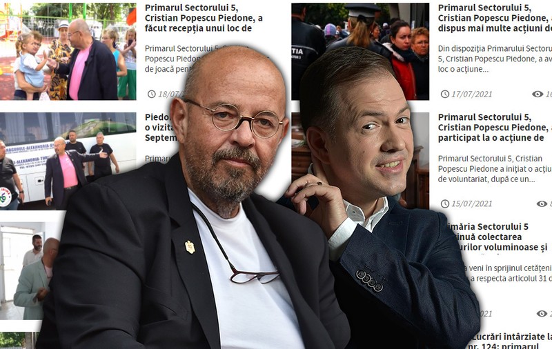 Piedone a cumpărat pe bani publici un „studiu sociologic”, dar în achiziție apare codul „servicii de agenții de presă”!