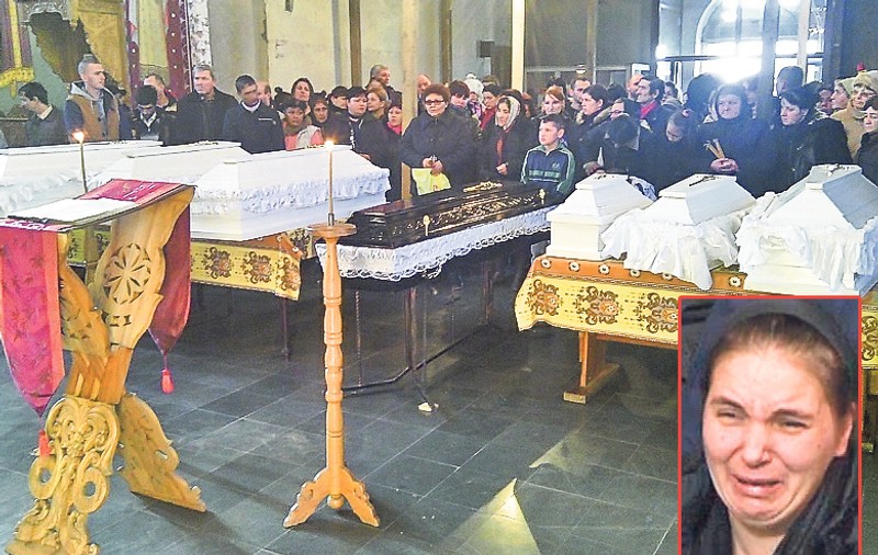 A venit în ţară ca să-şi îngroape soţul şi copiii