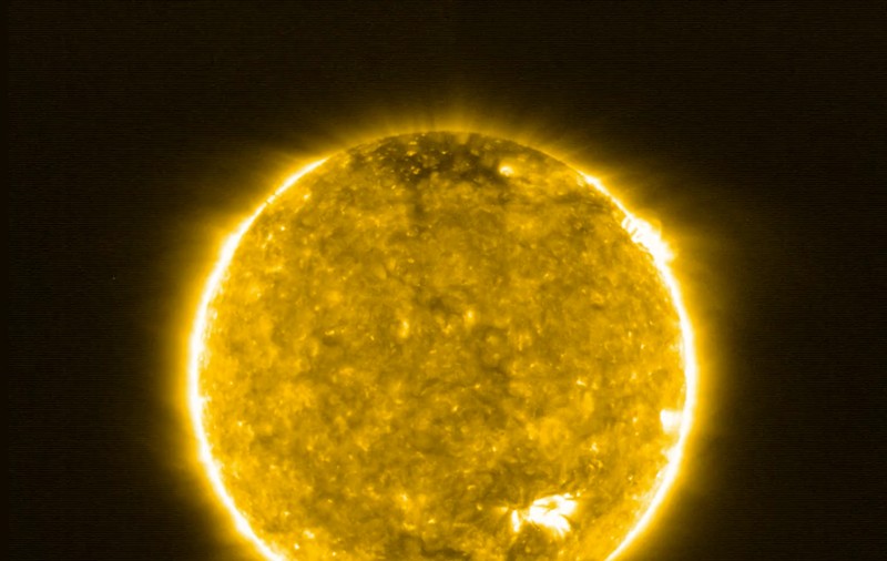 VIDEO | ”Focuri de tabără” pe Soare. Imagini spectaculoase transmise în premieră de Satelitul Solar Orbiter