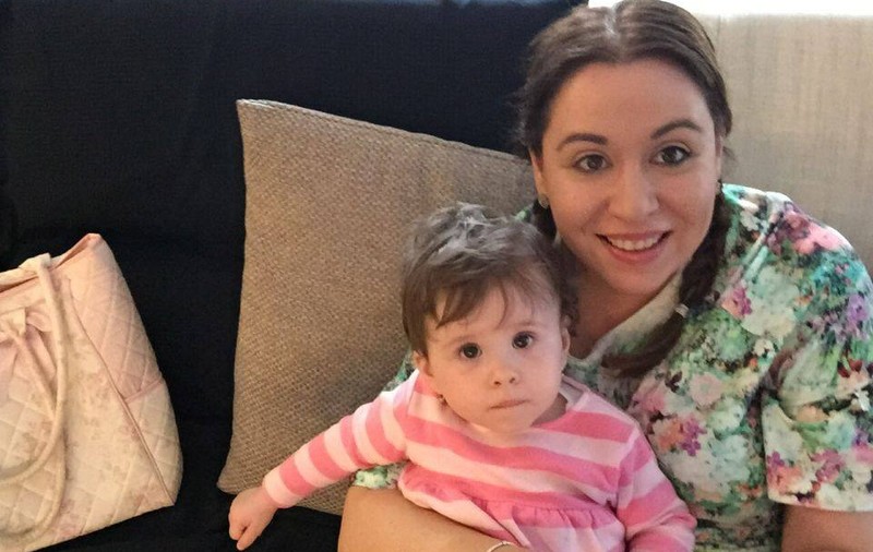 Oana Roman, de urgenţă la spital cu fetiţa ei: "Am avut un weekend agitat"