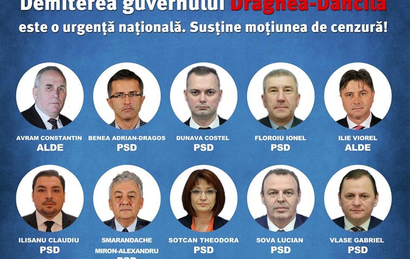 PNL, campanie pe Facebook adresată parlamentarilor PSD: ”Ne mai trebuie 76 de voturi, puteți fi la panoul de onoare sau pe lista rușinii”