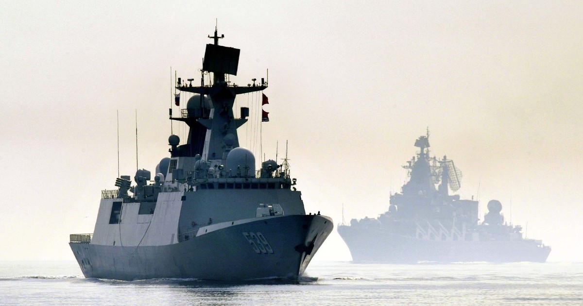 nave militare chineze