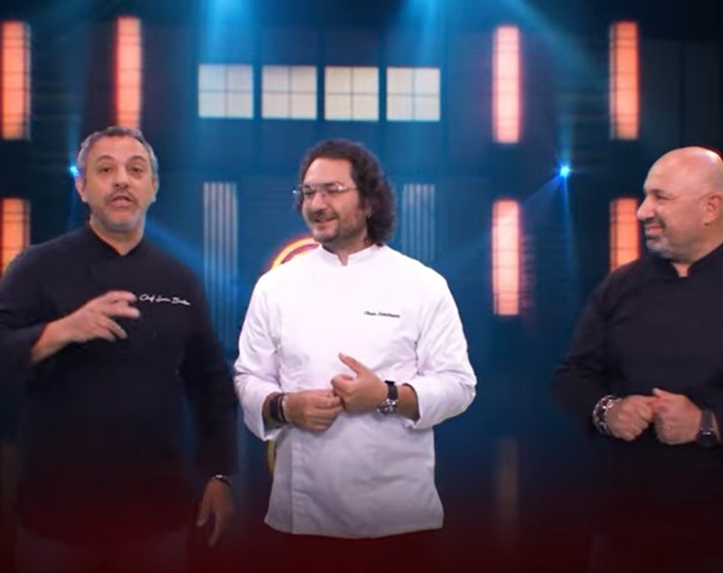 Imagini noi cu Florin Dumitrescu, Cătălin Scărlătescu și Sorin Bontea la „MasterChef”. Jurații au filmat deja pentru Pro TV