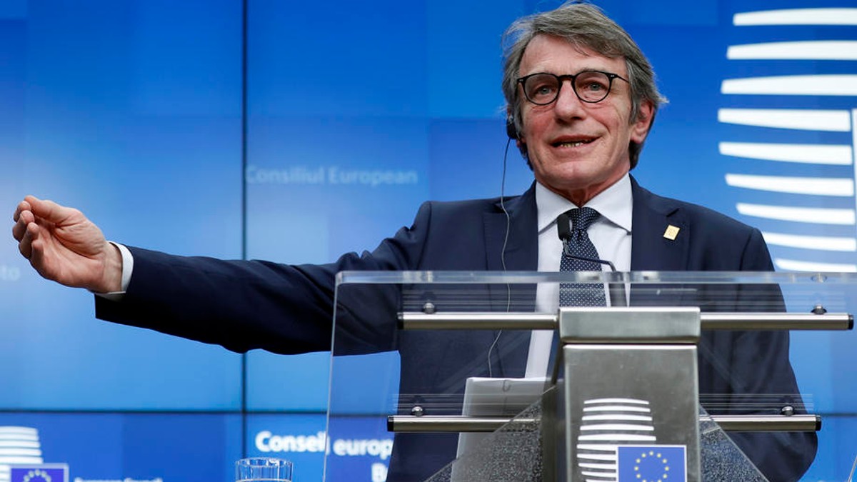 David Sassoli. Foto: EPA