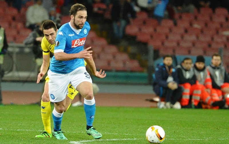 Higuain joacă tare. Argentinianul, în fruntea golgheterilor din Europa