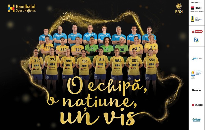 A fost anunțată componenta lotului naționalei de handbal feminin a României pentru JO 2016