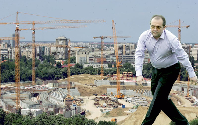 Boc a pus pariu că face stadionul