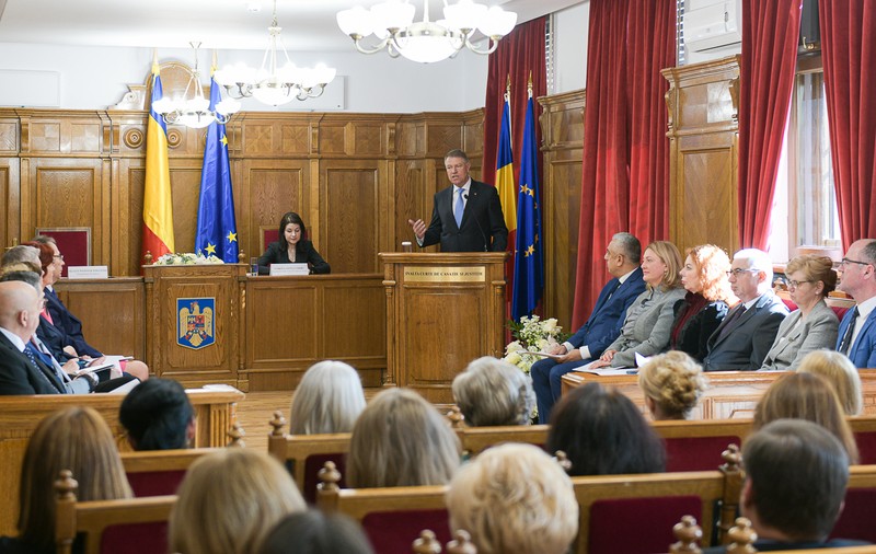 Klaus Iohannis, la bilanţul ÎCCJ: "Justiţia din România a fost supusă unor  încercări de subordonare faţă de politic!"