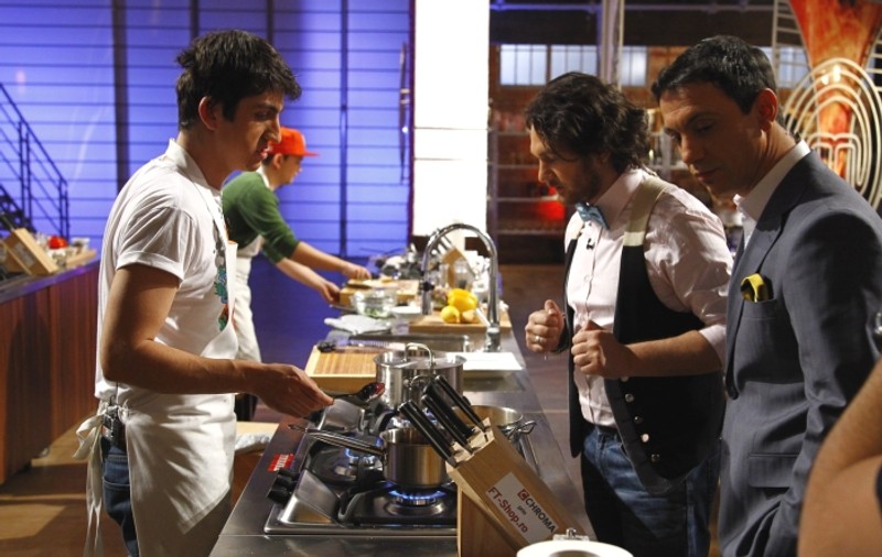 Test sub presiune cu peşti şi crustacee, la "MasterChef" 