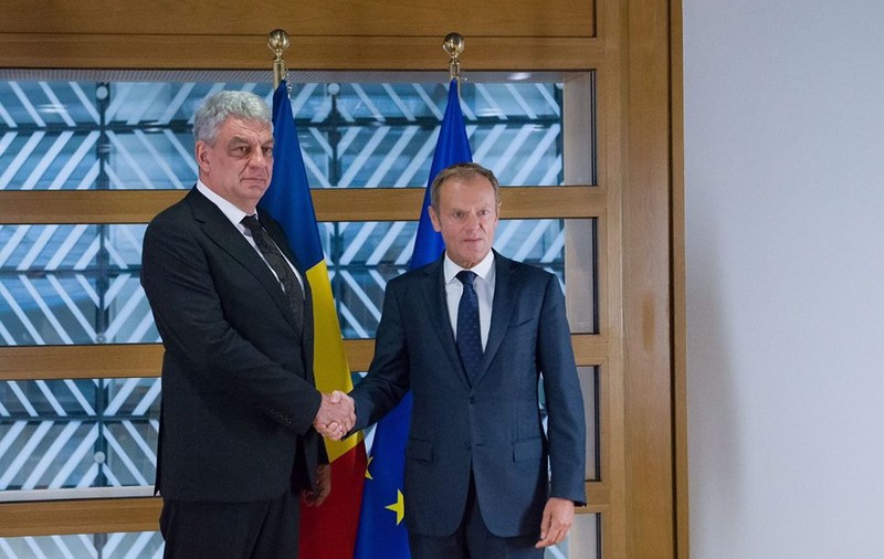 FOTO&VIDEO/ Premierul Mihai Tudose s-a întâlnit la Bruxelles cu oficialii europeni; Ce promisiuni a primit și ce trebuie să facă România