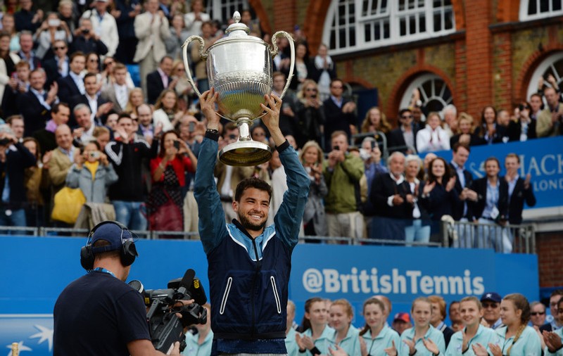 Victorie dramatică pentru Grigor Dimitrov la Queen`s