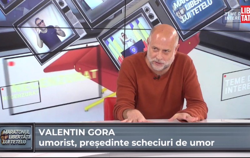 Maratonul Libertății lui Tetelu | Umoristul Vali Gora: "Oamenii din TVR aveau o spaimă continuă la glumele noastre, ca să nu sune Iliescu"