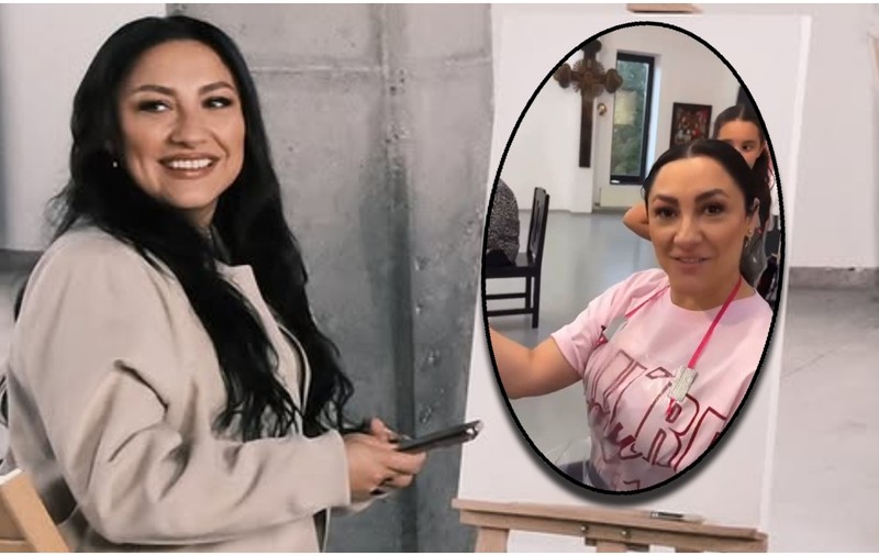 Ce s-a întâmplat după ce Andra a intrat într-un atelier de pictură. Mama lui Cătălin Măruță s-a implicat