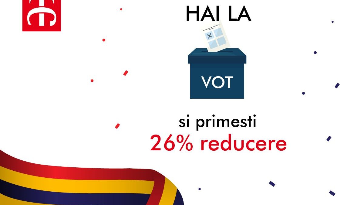 Firme care promit reduceri clienților care votează la alegerile europarlamentare. Paralela 45 a avut inițiativa