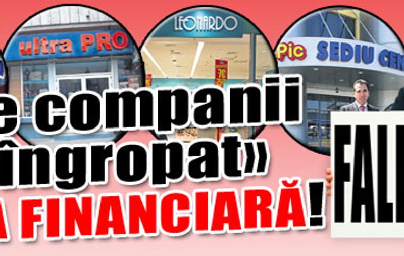 Câte companii a «îngropat» criza financiară!