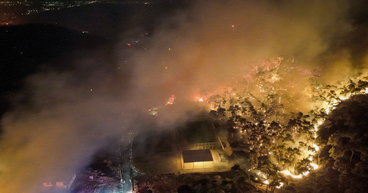 Incendiu în districtul Aliaga din provincia Izmir Foto: Hepta