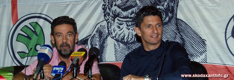 Răzvan Lucescu a debutat la Skoda Xanthi. Foto: Skoda Xanti.fc.gr