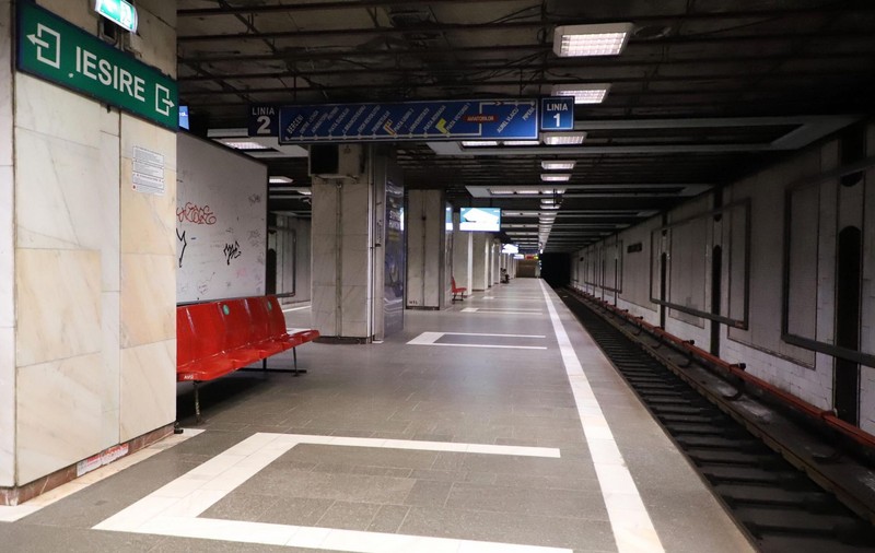Termenul-limită pentru eliberarea spaţiilor comerciale din staţiile de metrou expiră astăzi