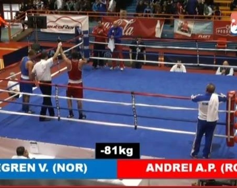 Box / Paul Andrei Arădoaie, medaliat cu aur la Campionatul European de la Zagreb