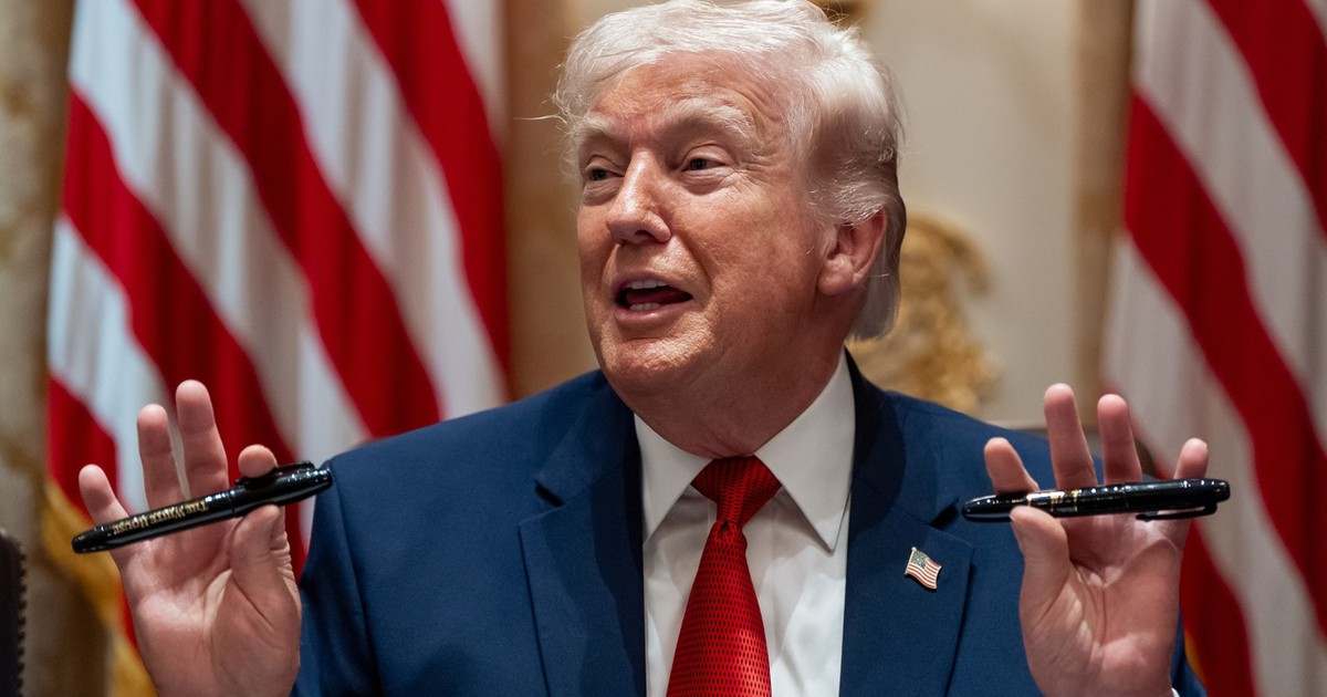 Donald Trump, la ședința de cabinet organizată joi la Casa Albă