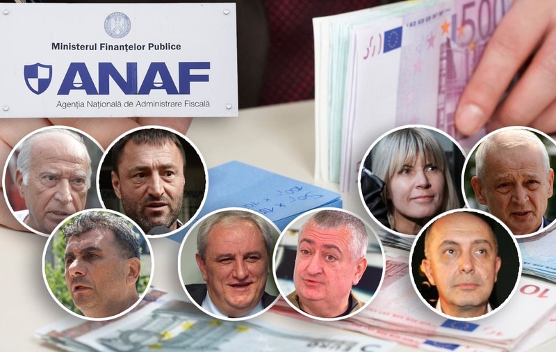Suma infimă pe care ANAF a recuperat-o din prejudiciul de 500.000.000 de euro rezultat din 12 dosare de mare corupție. Dan Voiculescu, Elena Udrea, Ovidiu Tender, Maricel Păcuraru, Puiu Popoviciu și Nelu Iordache printre cei implicați - EXCLUSIV