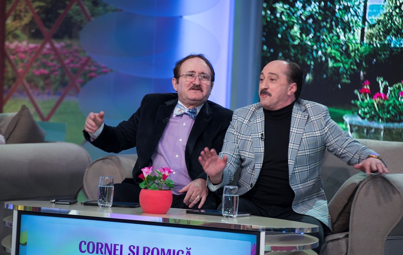Romică Țociu și Cornel Palade, la Kanal D. Vor avea un episod special în care sunt taximetriști